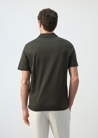 MANGO MAN Poloshirt 'bellowp' in Braun