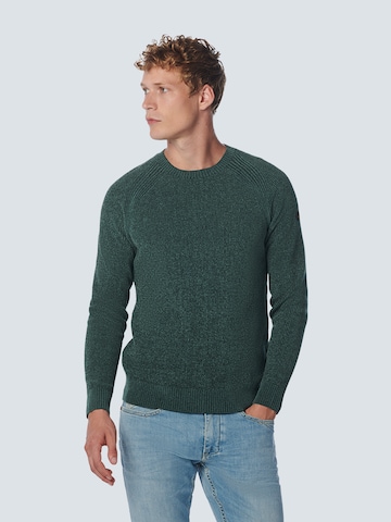No Excess Sweater in Green: front