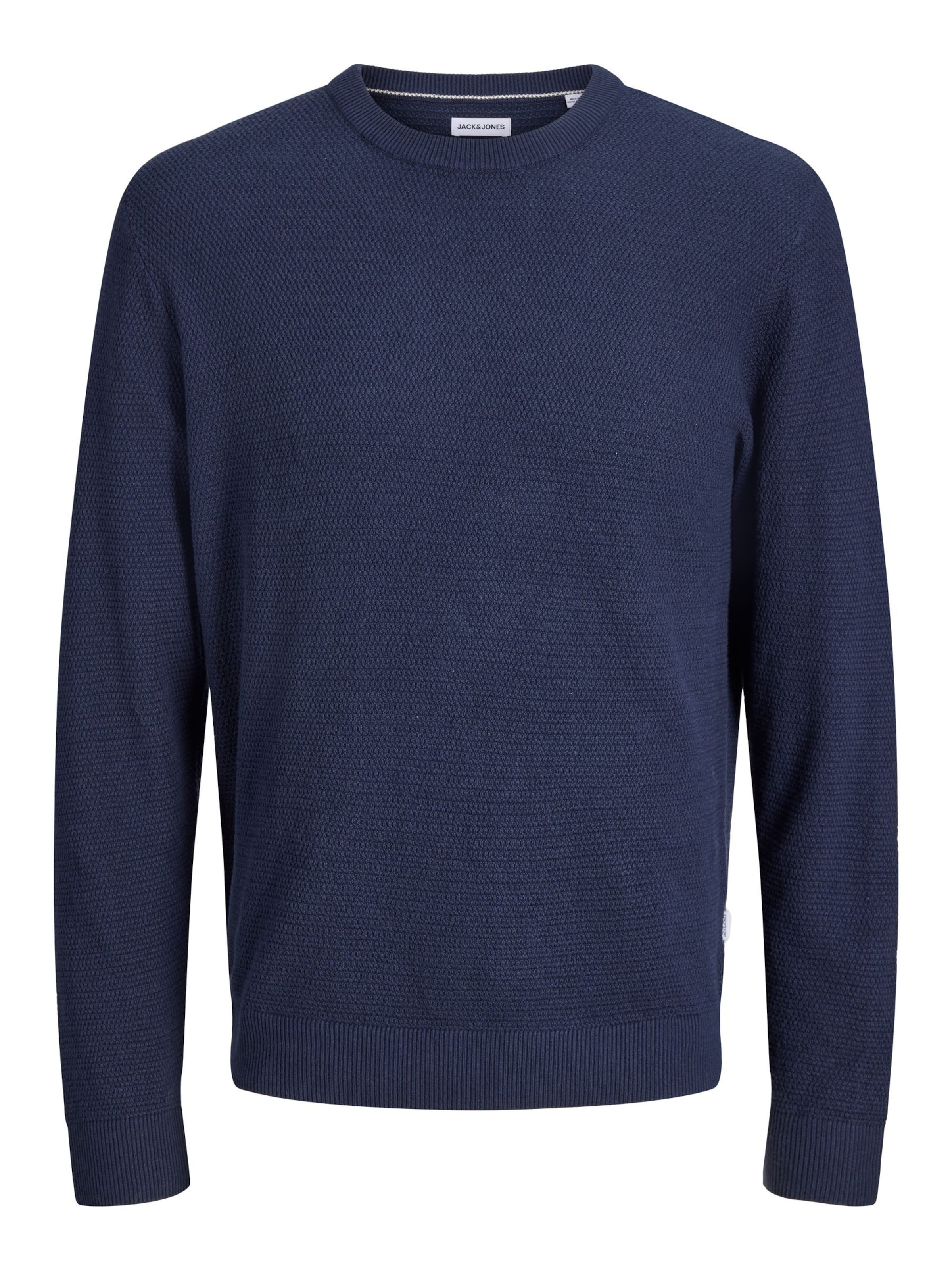 Pullover 'JJERYDER' in L JACK & JONES di colore marino, Visualizzazione prodotti