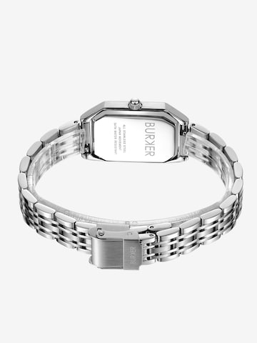 BURKER WatchesAnalogni sat 'Isabell Silver Black' - srebro boja