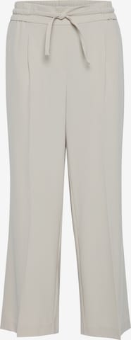 b.young Pleated Pants in Beige: front