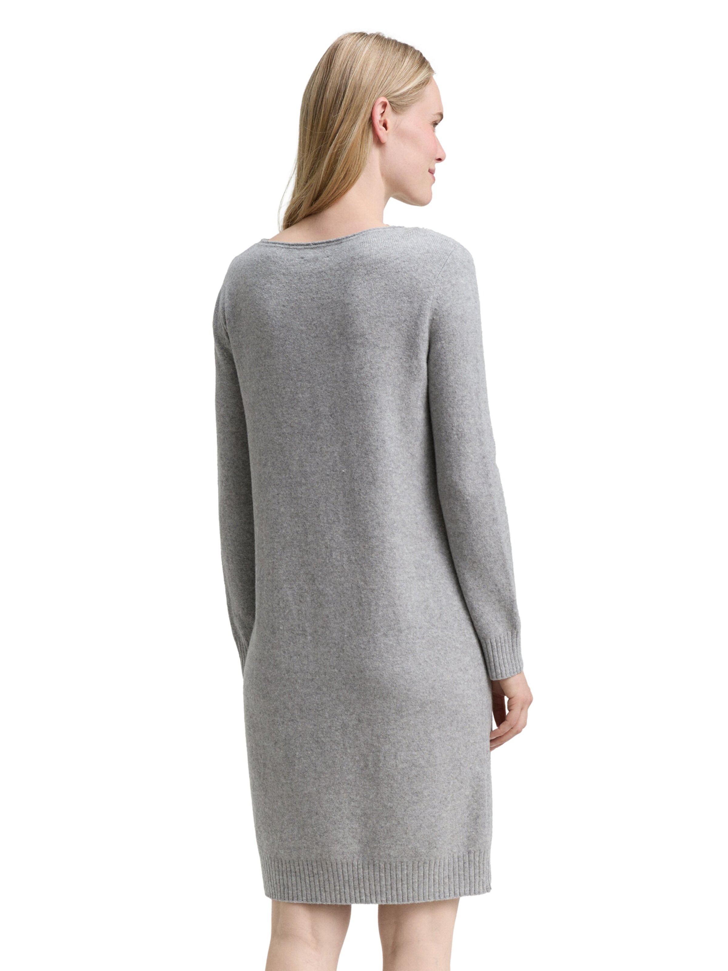 Robes en maille TOM TAILOR en gris