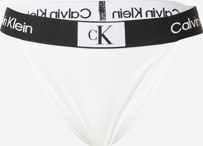 Calvin Klein Swimwear Bikinihose 'CHEEKY' in schwarz / weiß, Produktansicht