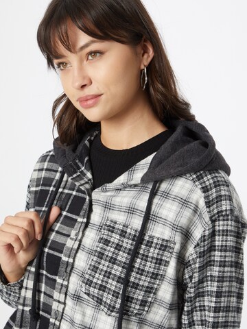 American Eagle Zip-Up Hoodie in Black