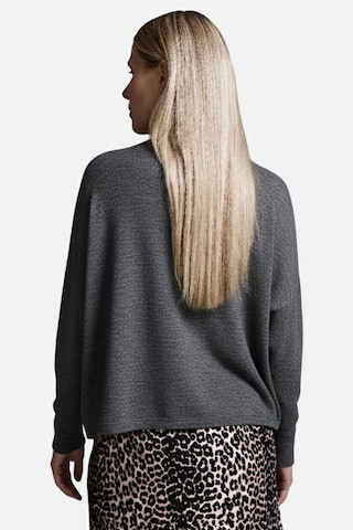 Cotton Candy Knit cardigan in Black