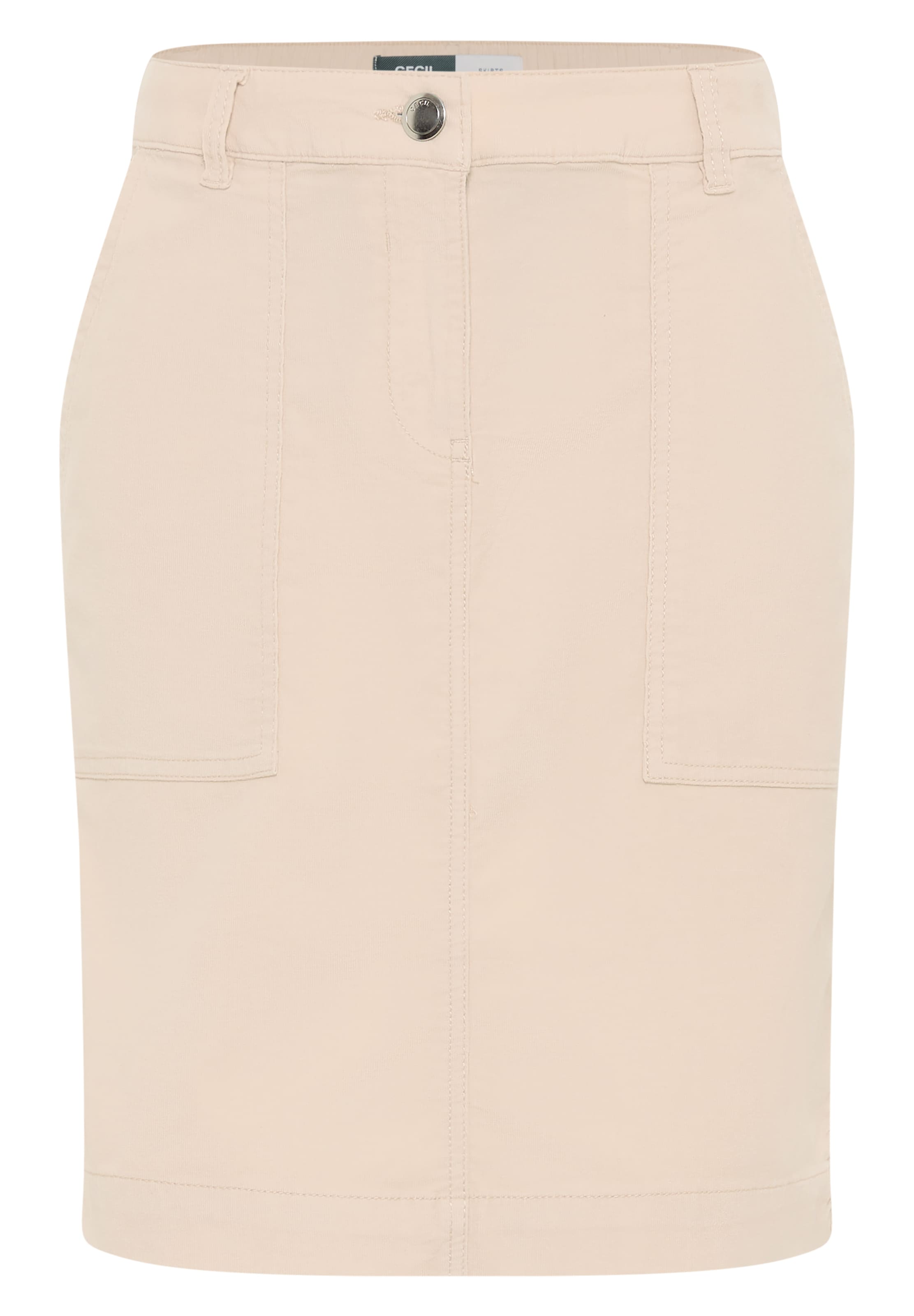 CECIL Skirt in Beige: front