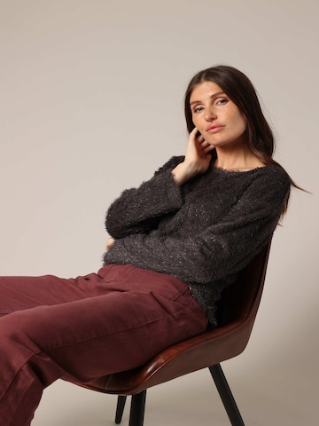 Pull-over 'AMBERLYN' Deeluxe en gris