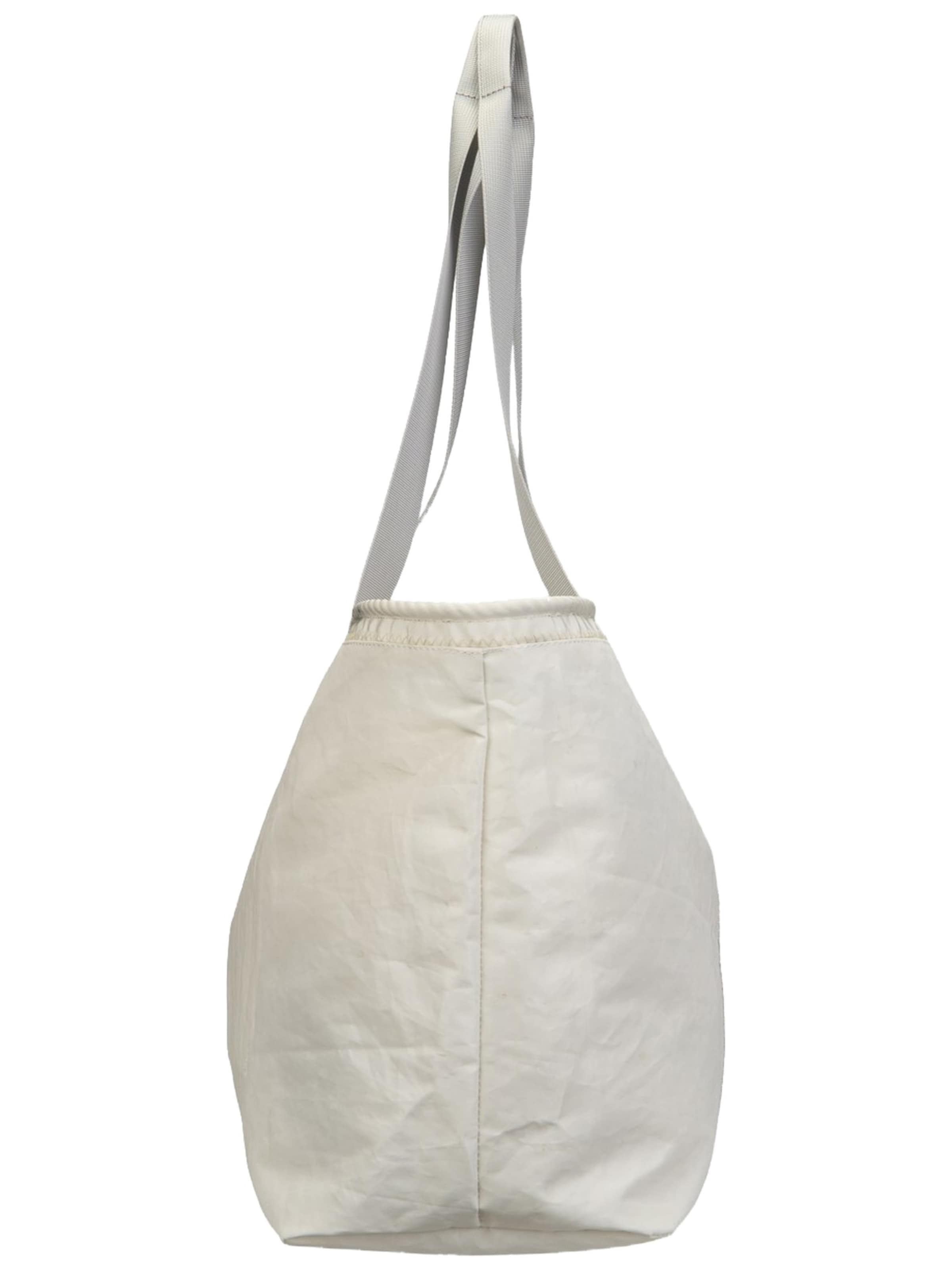 360 Grad Shopper 'Watt Stencil' in White