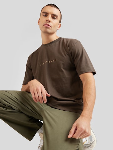 T-Shirt Lindbergh en marron