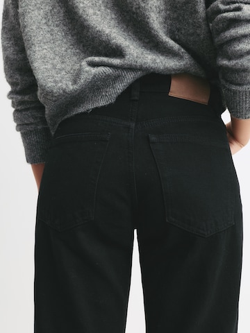 Regular Jeans de la Pull&Bear pe negru