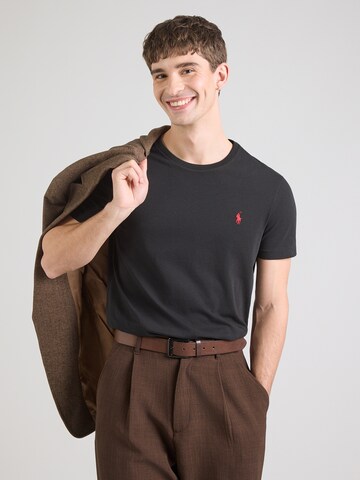 T-Shirt Polo Ralph Lauren en noir : devant