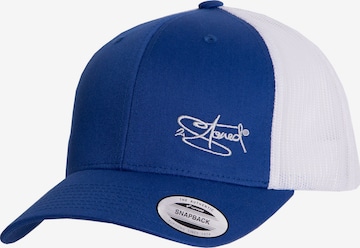 2Stoned Cap 'Flexfit Trucker Retro 2-Tone' in Blue: front