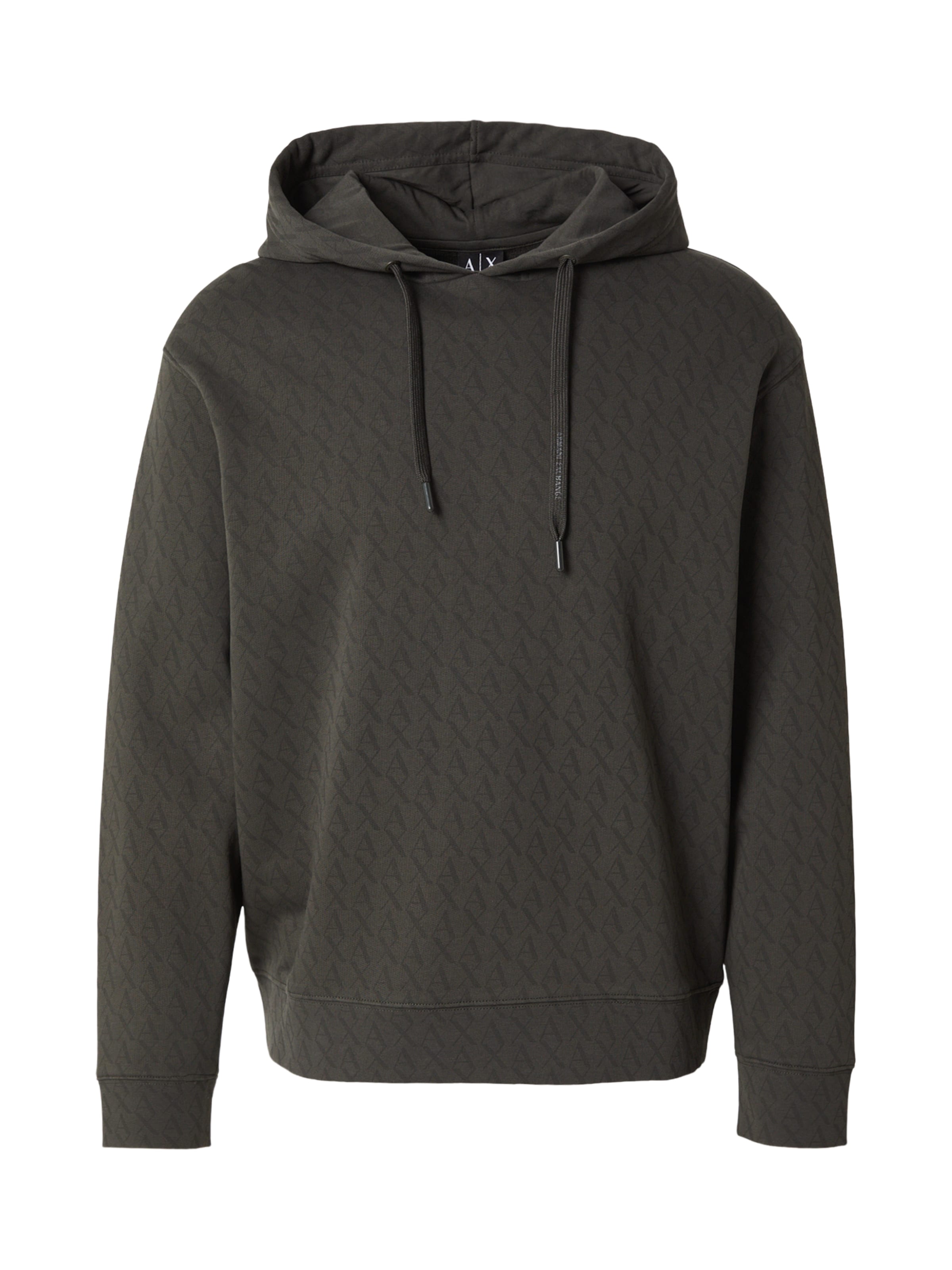 ARMANI EXCHANGE Свитшот в Зеленый: спереди