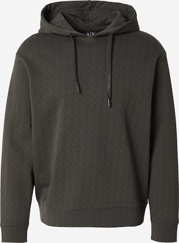 ARMANI EXCHANGE Свитшот в Зеленый: спереди