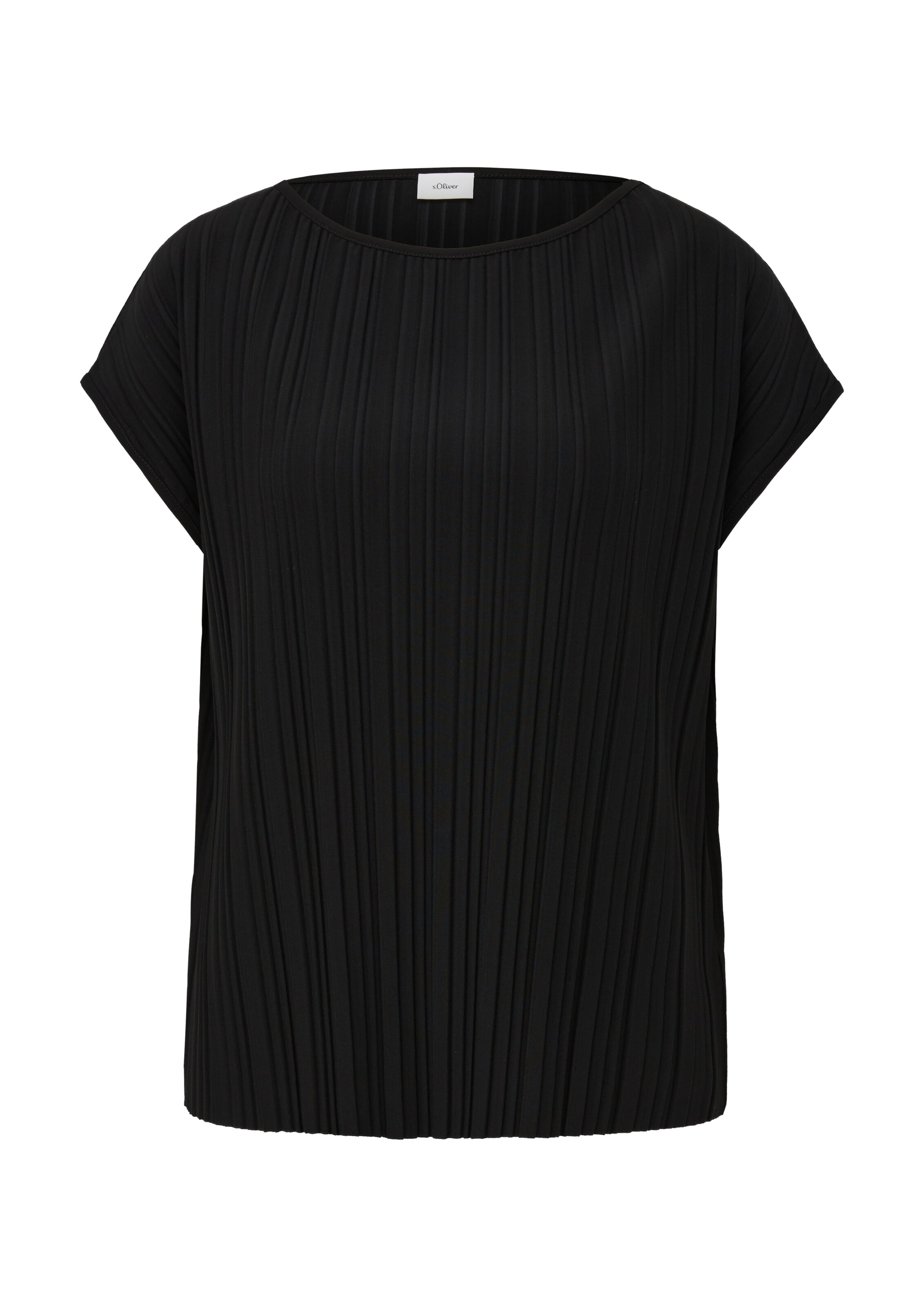 s.Oliver BLACK LABEL Blouse in Zwart: voorkant