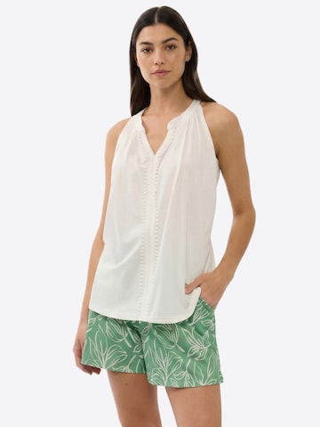 Vivisence Pyjama '2073' in Groen: voorkant