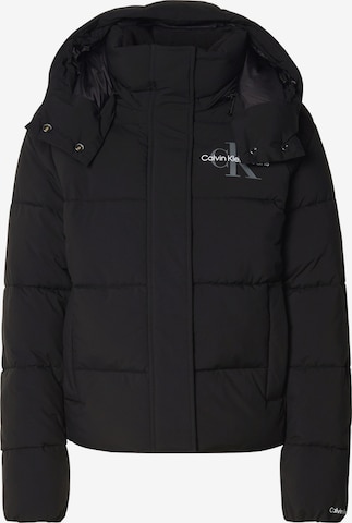 Calvin Klein JeansZimska jakna - crna boja: prednji dio