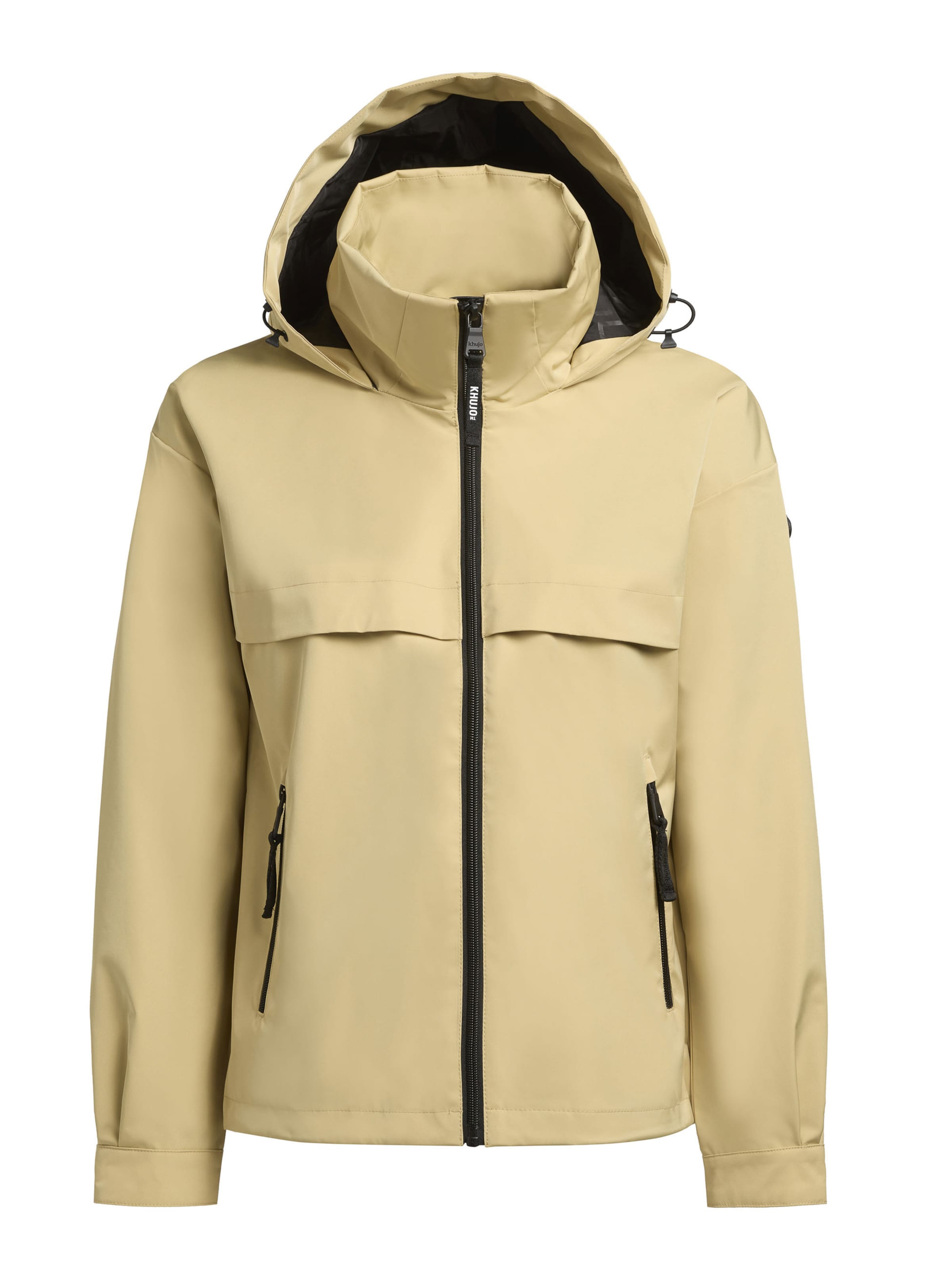 khujo Between-Season Jacket 'Raibe' in Yellow: front