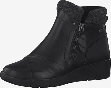 Bottines JANA en noir : devant