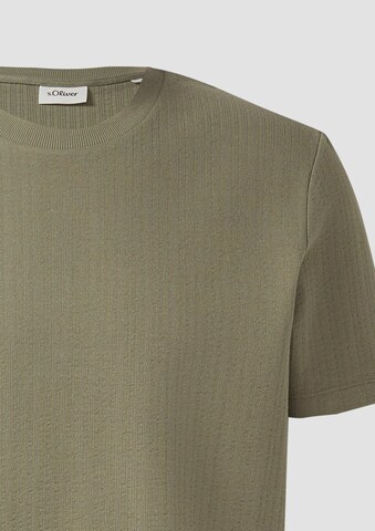 s.Oliver T-Shirt in Grün