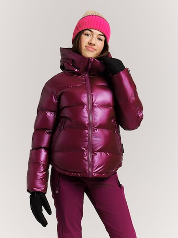 Veste de sport 'PRTNicole JR' PROTEST en violet : devant