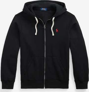 Hanorac de la Polo Ralph Lauren pe negru: față