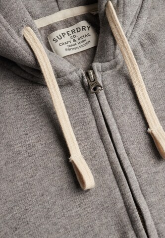 Veste de survêtement Superdry & Co en gris