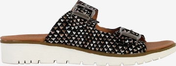 Zoccoletto di The Divine Factory in nero: frontale
