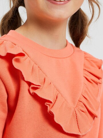 Sweat-shirt WE Fashion en orange