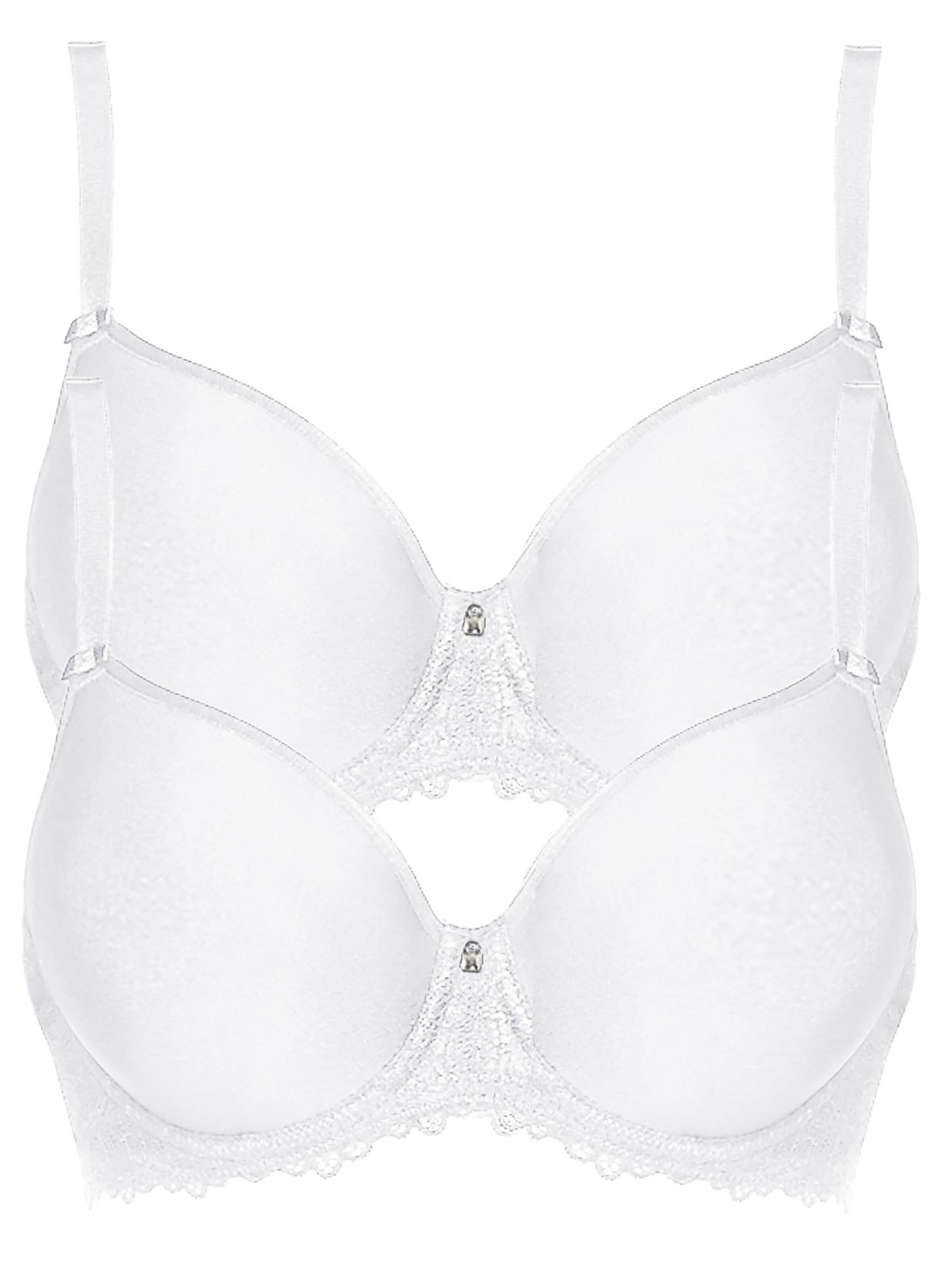 VIANIA Classic Bra 'Leni' in Beige: front