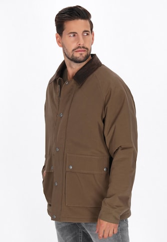 DreiMaster Vintage - Chaqueta de entretiempo en marrón