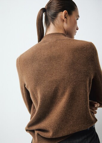 MANGO Sweater 'Bahiaper' in Brown