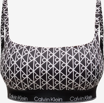 Calvin Klein Swimwear Bikinitop in Schwarz: Vorderseite