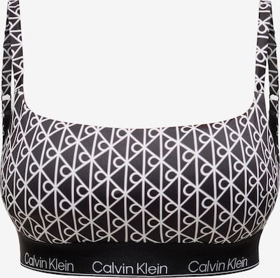 Calvin Klein Swimwear Bikinitoppi värissä musta / valkoinen, Tuotenäkymä