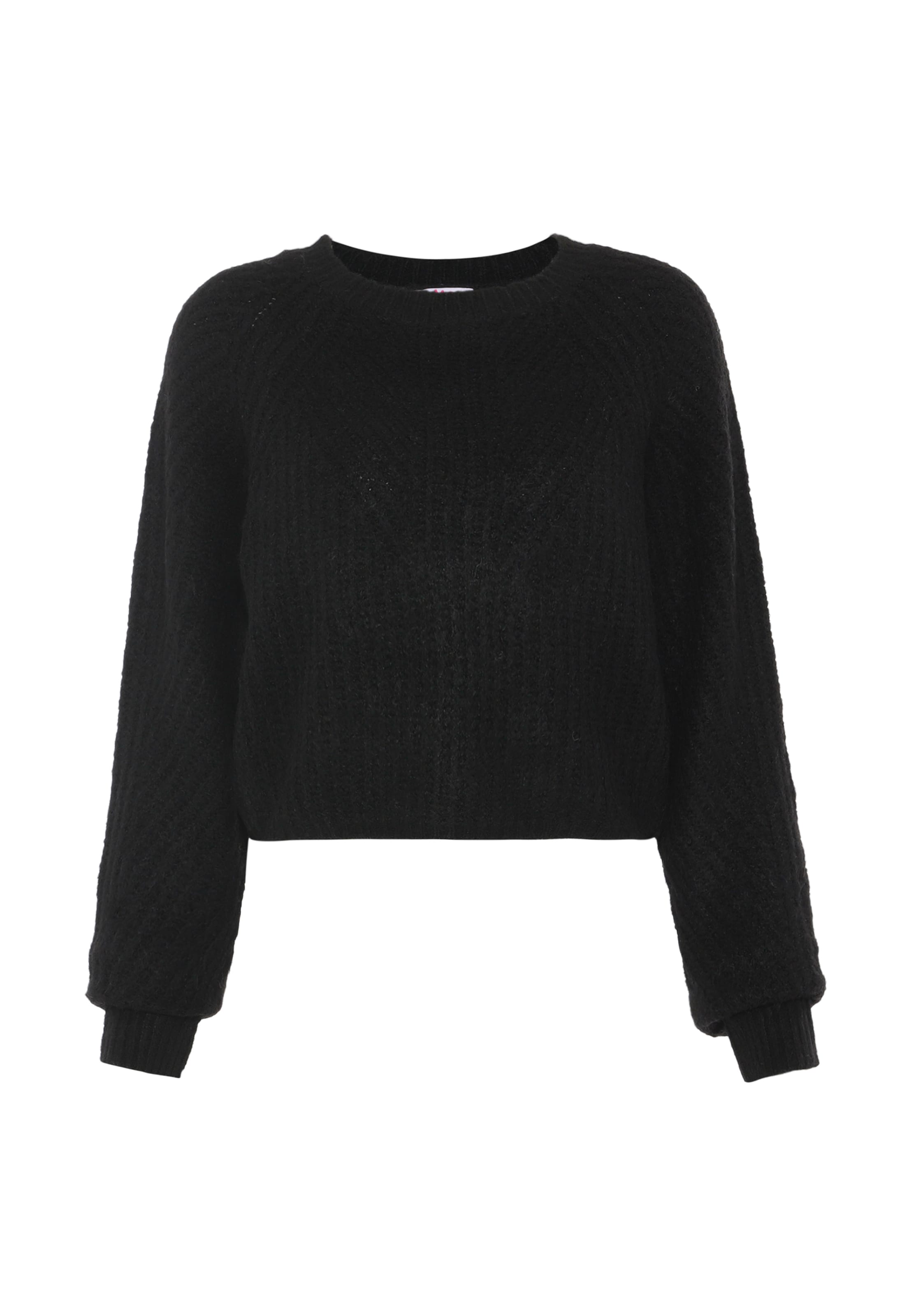 MYMO Pullover in Schwarz: Vorderseite