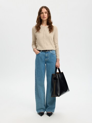 SELECTED - Cárdigan 'SLFSHIRLEY' en beige