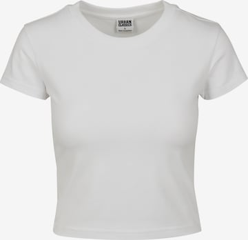 T-shirt Urban Classics en blanc : devant