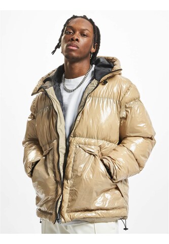 DEF Winterjas in Beige: voorkant