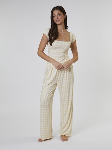 Loungeable Pajama in Yellow