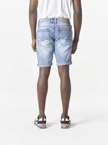 KOROSHI Regular Jeans i blå