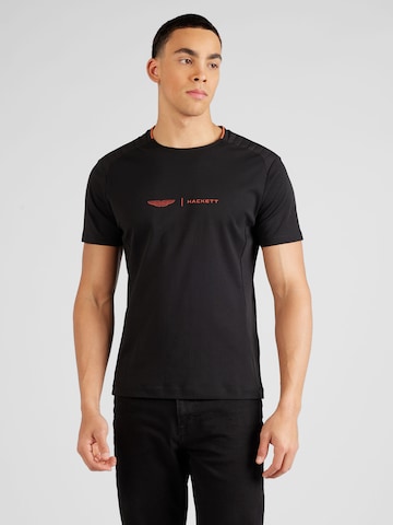 Hackett London - Camiseta en negro: frente