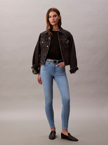 Calvin Klein Jeans Скинни Джинсы в Синий