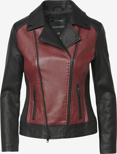 KOROSHI Prehodna jakna | rdeča / črna barva, Prikaz izdelka