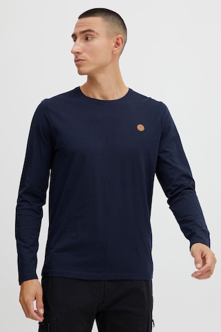 INDICODE JEANS Langarmshirt in Blau: predná strana