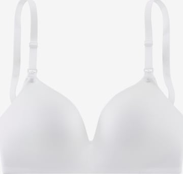 LASCANA Bra in White: front