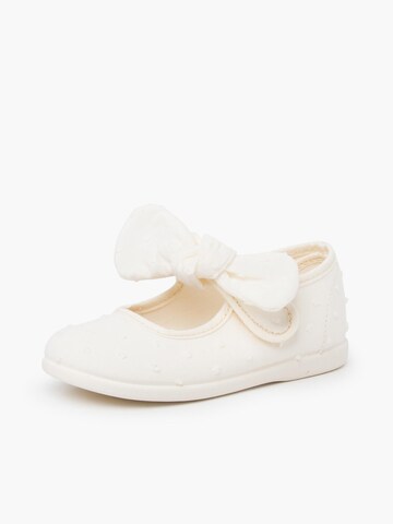 Ballerines Pisamonas en beige : devant