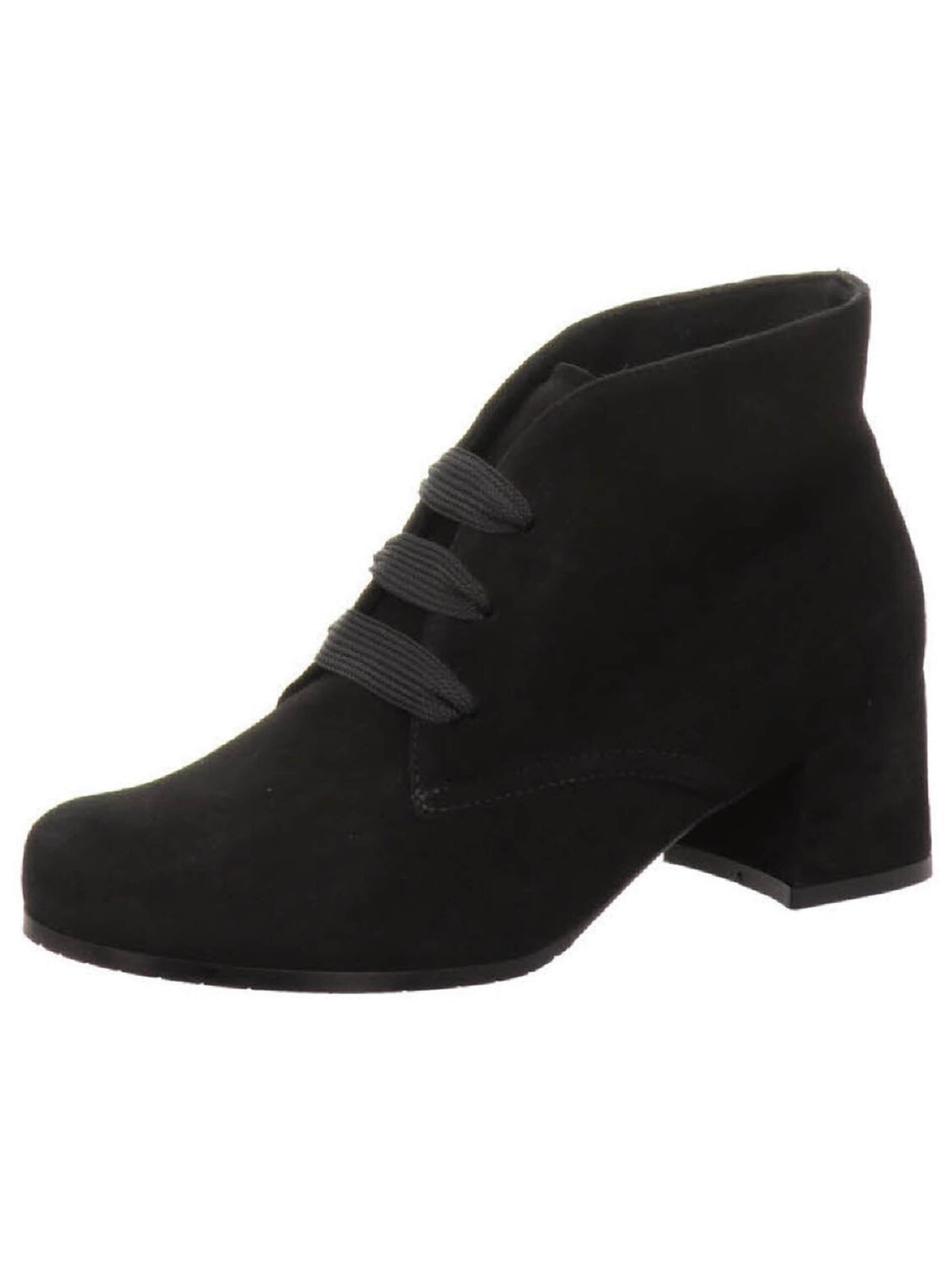 SEMLER Boots 'Stiefelette Damen M44023042/001 Echtleder in schwarz'‌‌‌‌‌‌ in Schwarz: Vorderseite