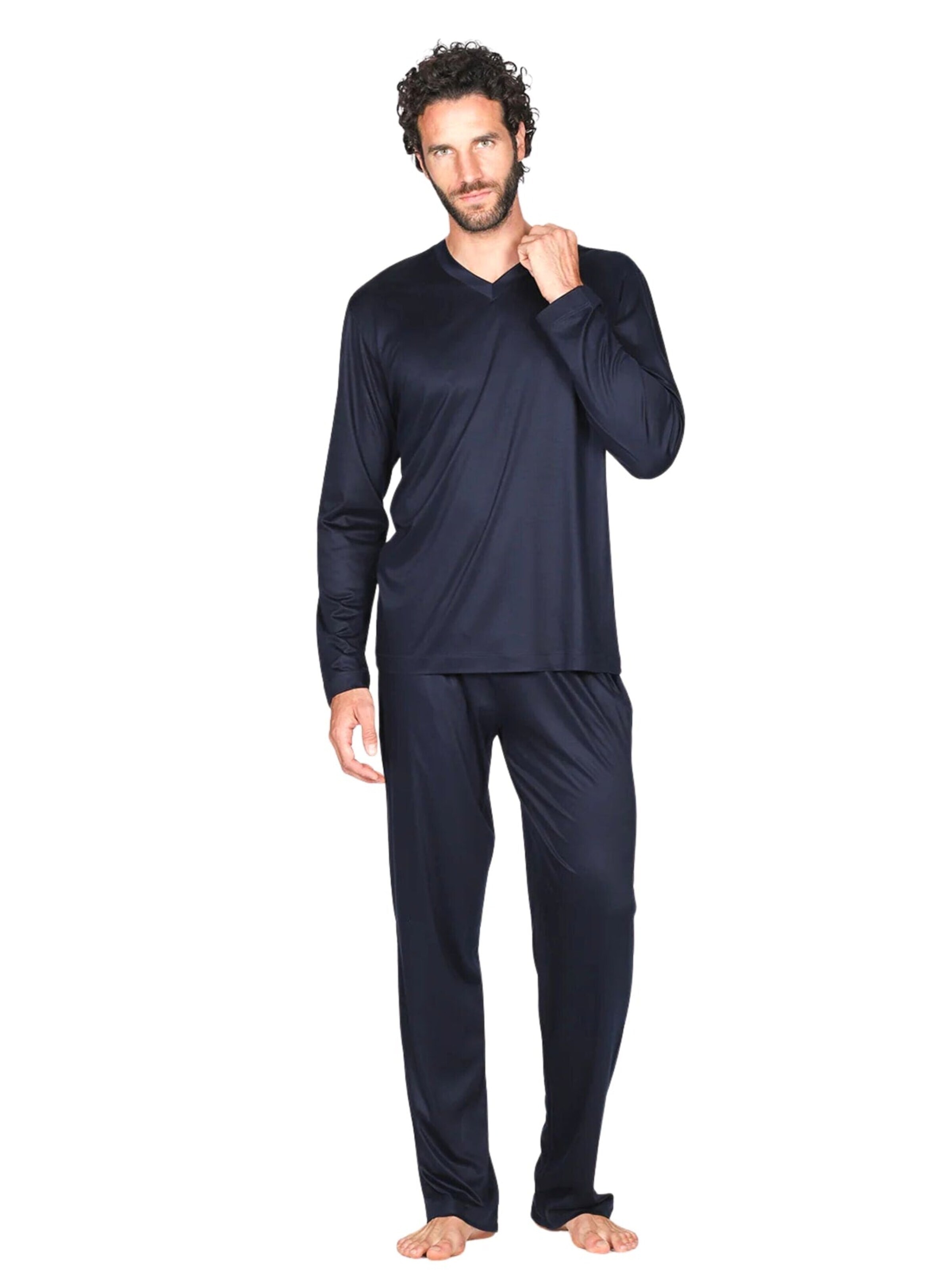 JULIPET Pajamas long in Blue