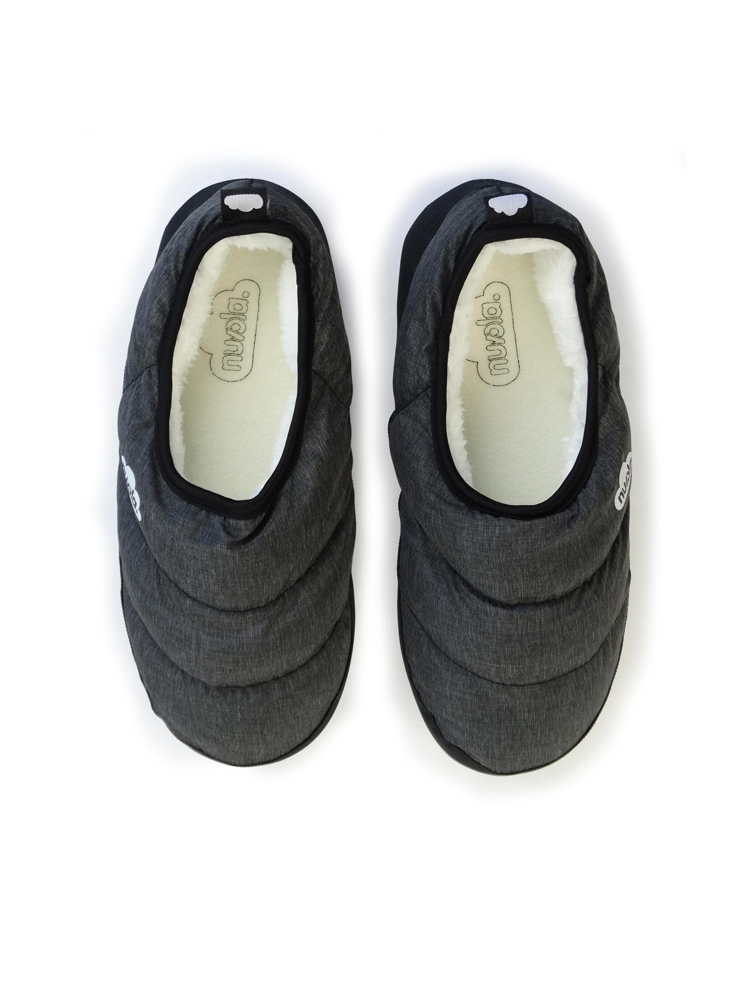 Nuvola. - Pantufa 'Marbled Chill' em preto