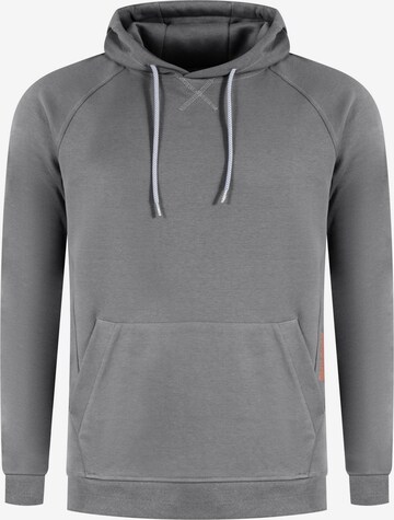 Smilodox Sweatshirt 'Leon' in Grey: front